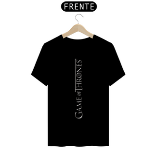 Camiseta T-Shirt Classic Unissex / Game Of Thornes Logo Metálico
