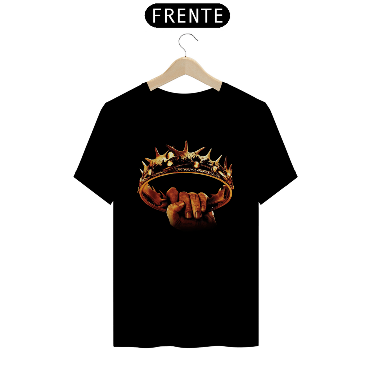 Nome do produto: Camiseta T-Shirt Classic Unissex / Game Of Thrones A Coroa E O Rei