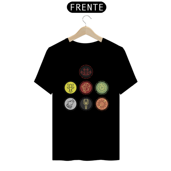 Camiseta T-Shirt Classic Unissex / Simbolo Avatar Game Of Thrones