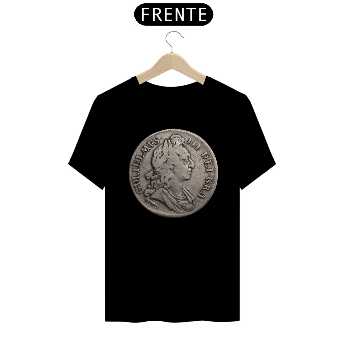 Nome do produto: Camiseta T-Shirt Classic Unissex / Moeda Brasão Game Of Thrones
