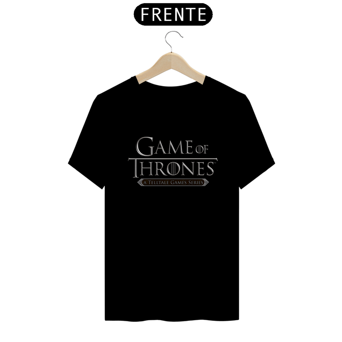 Nome do produto: Camiseta T-Shirt Classic Unissex / Game Of Thrones Logo