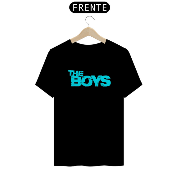 Camiseta T-Shirt Classic Unissex / The Boys Logo Azul Claro