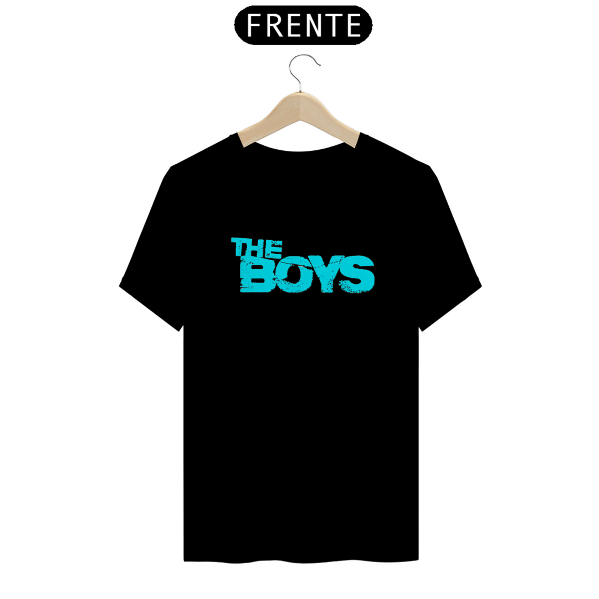 Nome do produto: Camiseta T-Shirt Classic Unissex / The Boys Logo Azul Claro