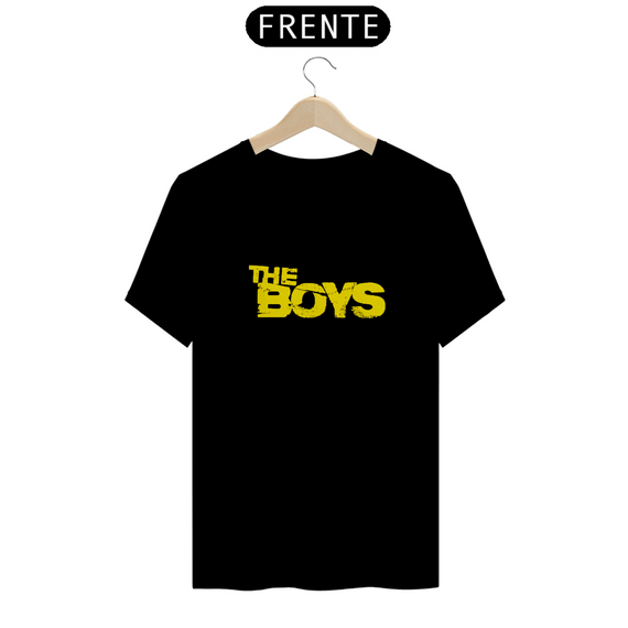 Camiseta T-Shirt Classic Unissex / The Boys Logo Amarelo