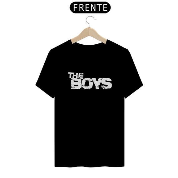 Camiseta T-Shirt Classic Unissex / The Boys Logo Cinza