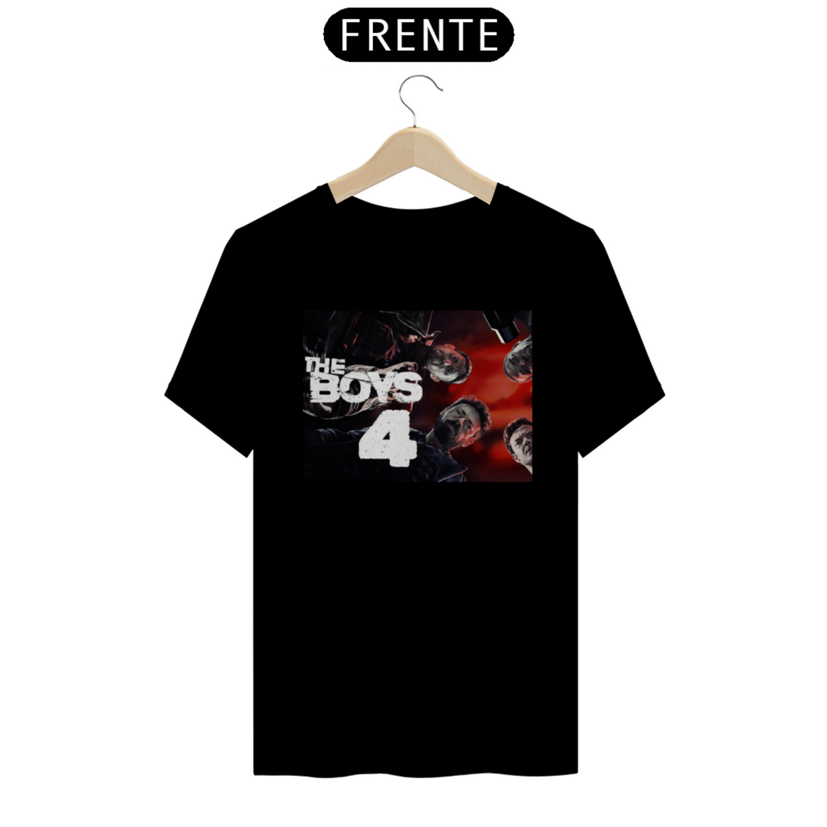 Nome do produto: Camiseta T-Shirt Classic Unissex / The Boys 4