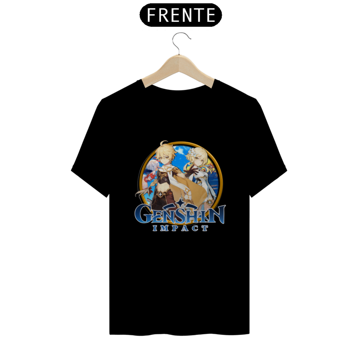 Nome do produto: Camiseta T-Shirt Classic Unissex / Genshin Impact