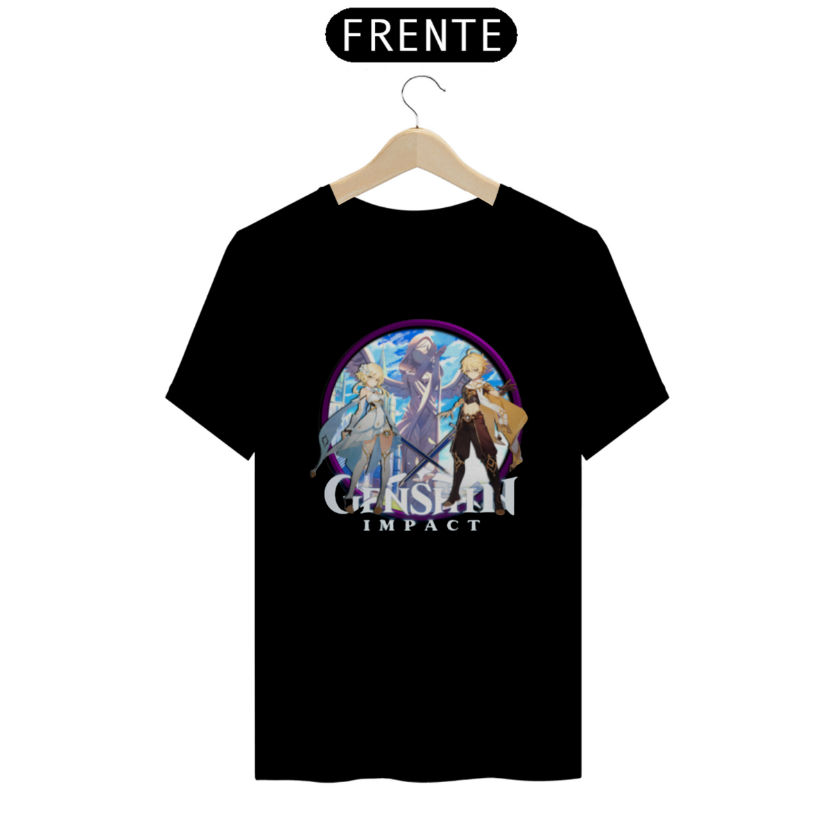 Nome do produto: Camiseta T-Shirt Classic Unissex / Genshin Impact