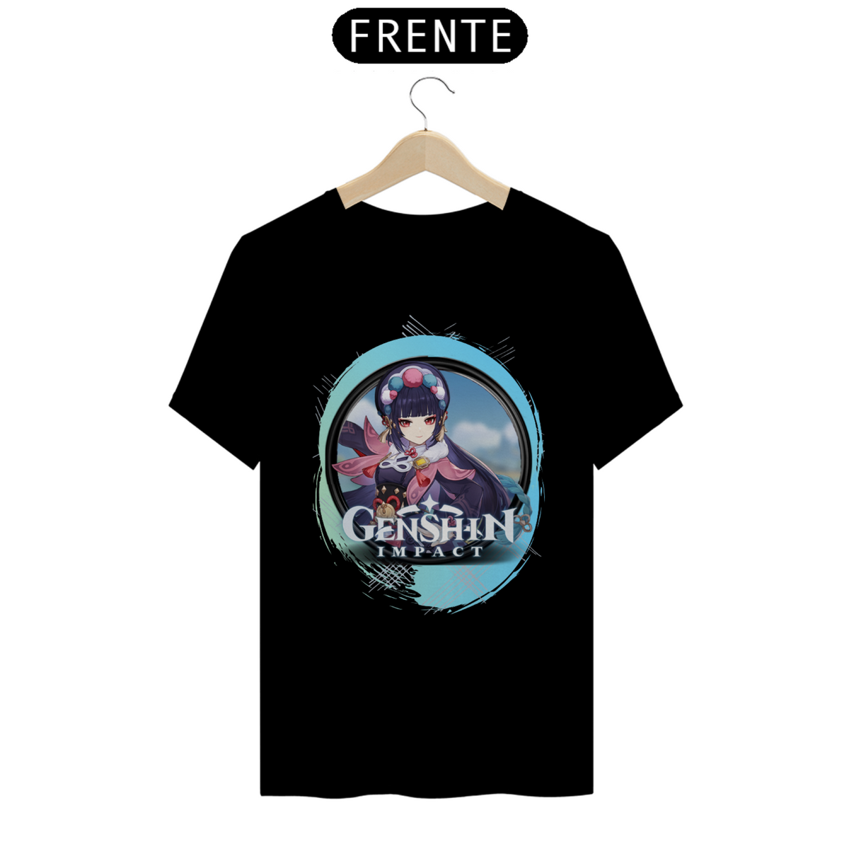 Nome do produto: Camiseta T-Shirt Classic Unissex / Genshin Impact Yun Jin