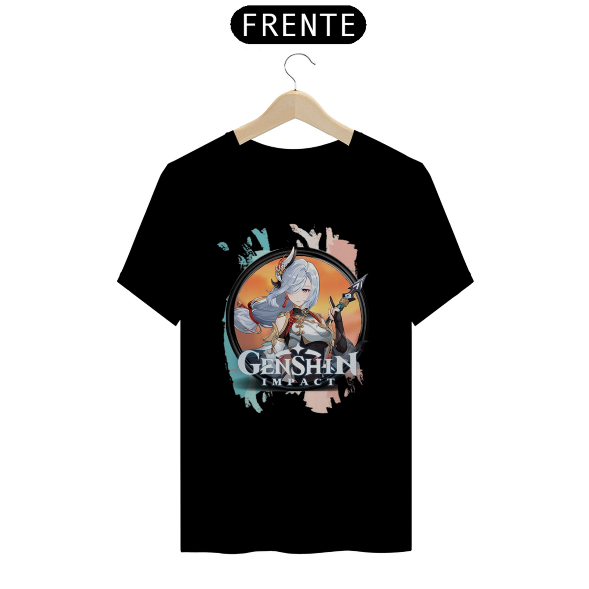 Nome do produto: Camiseta T-Shirt Classic Unissex / Genshin Impact Shenhe