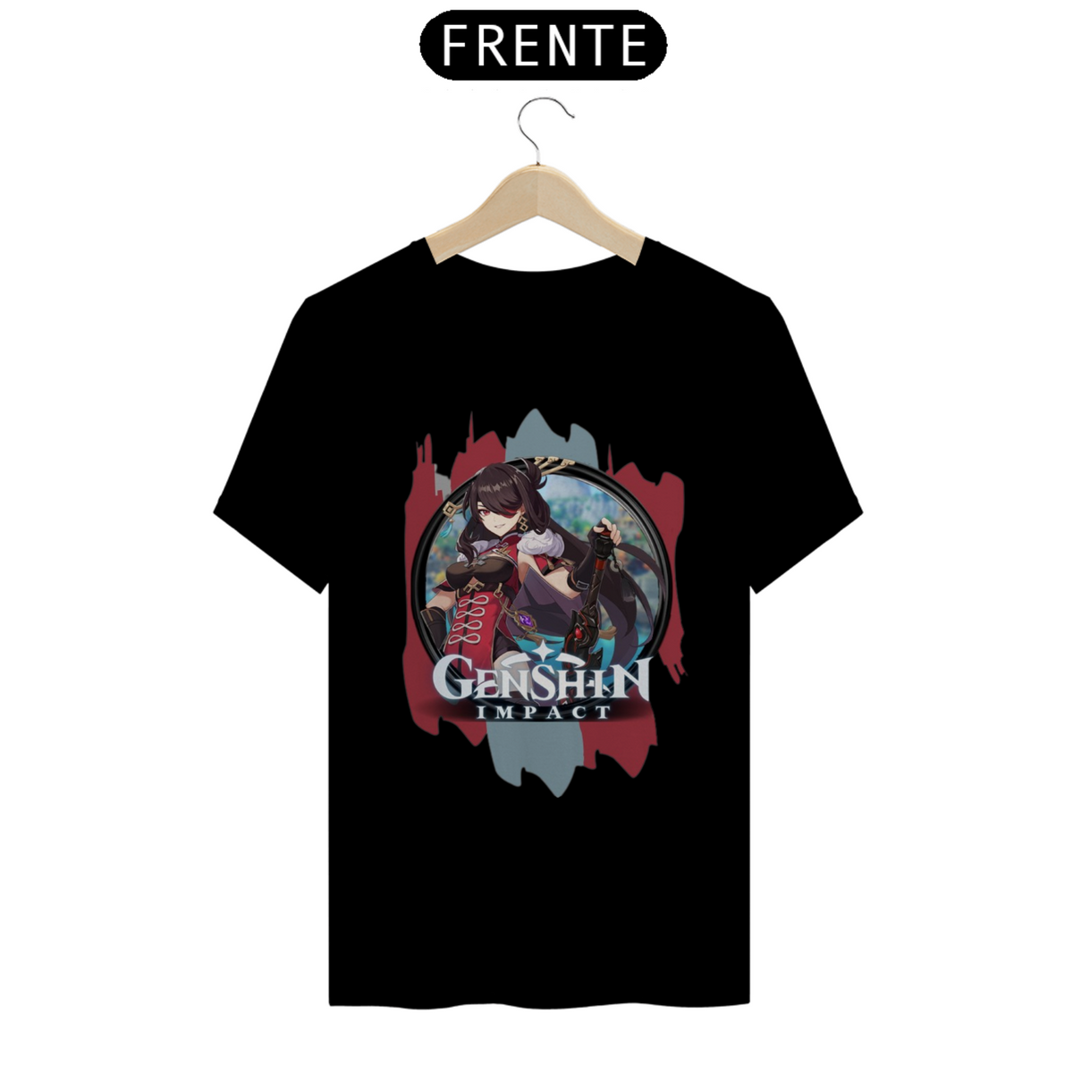 Nome do produto: Camiseta T-Shirt Classic Unissex / Genshin Impact Beidou