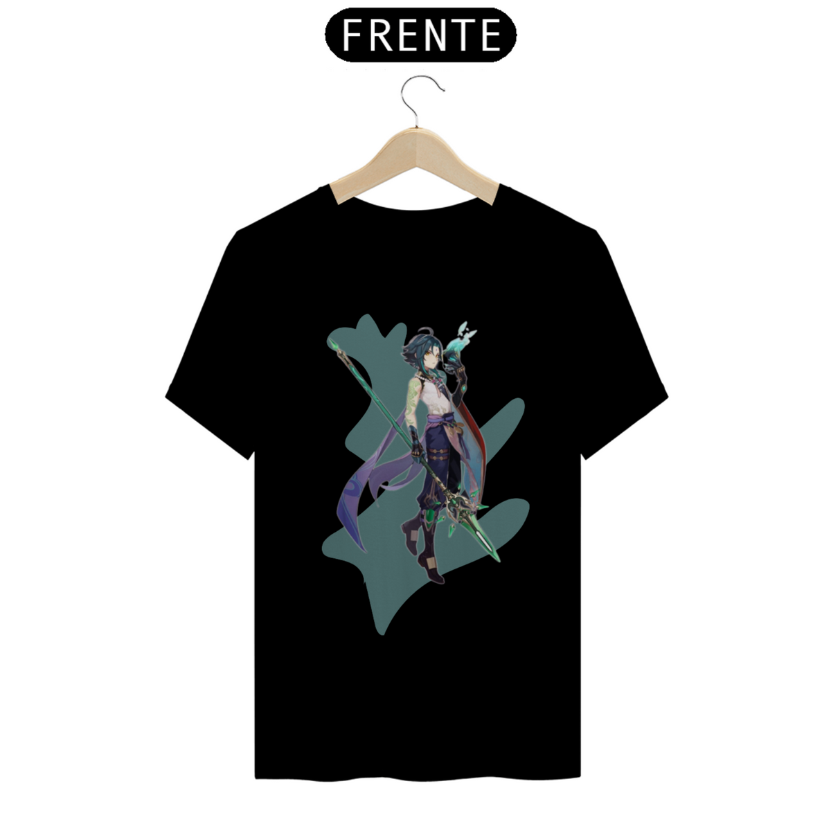 Nome do produto: Camiseta T-Shirt Classic Unissex / Genshin Impact Xião