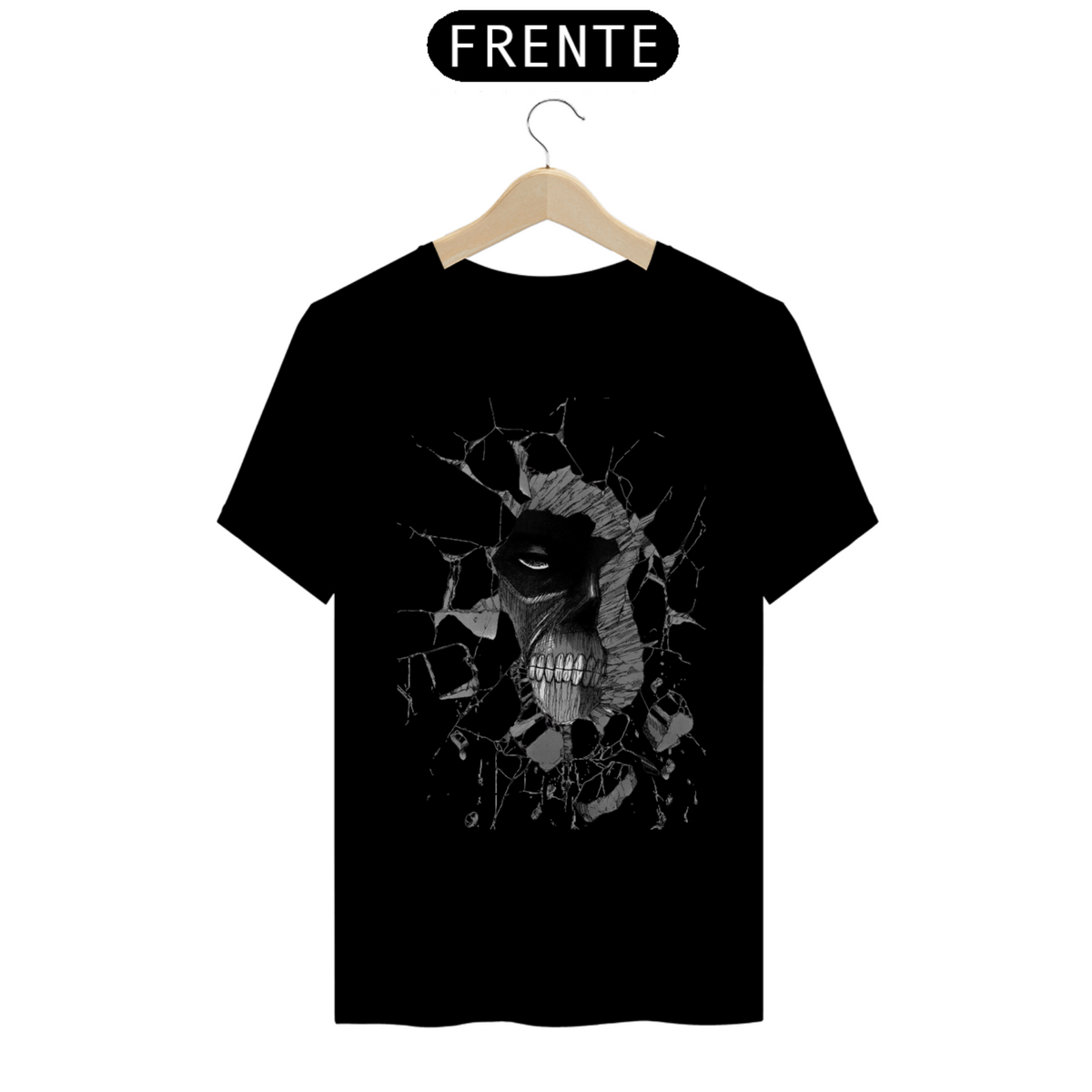 Nome do produto: Camiseta T-Shirt Classic Unissex / Attack On Titan