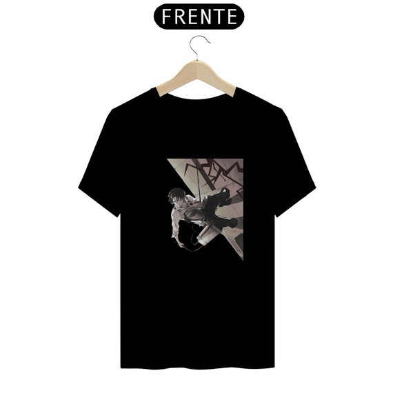 Camiseta T-Shirt Classic Unissex / Attack On Titan Levi