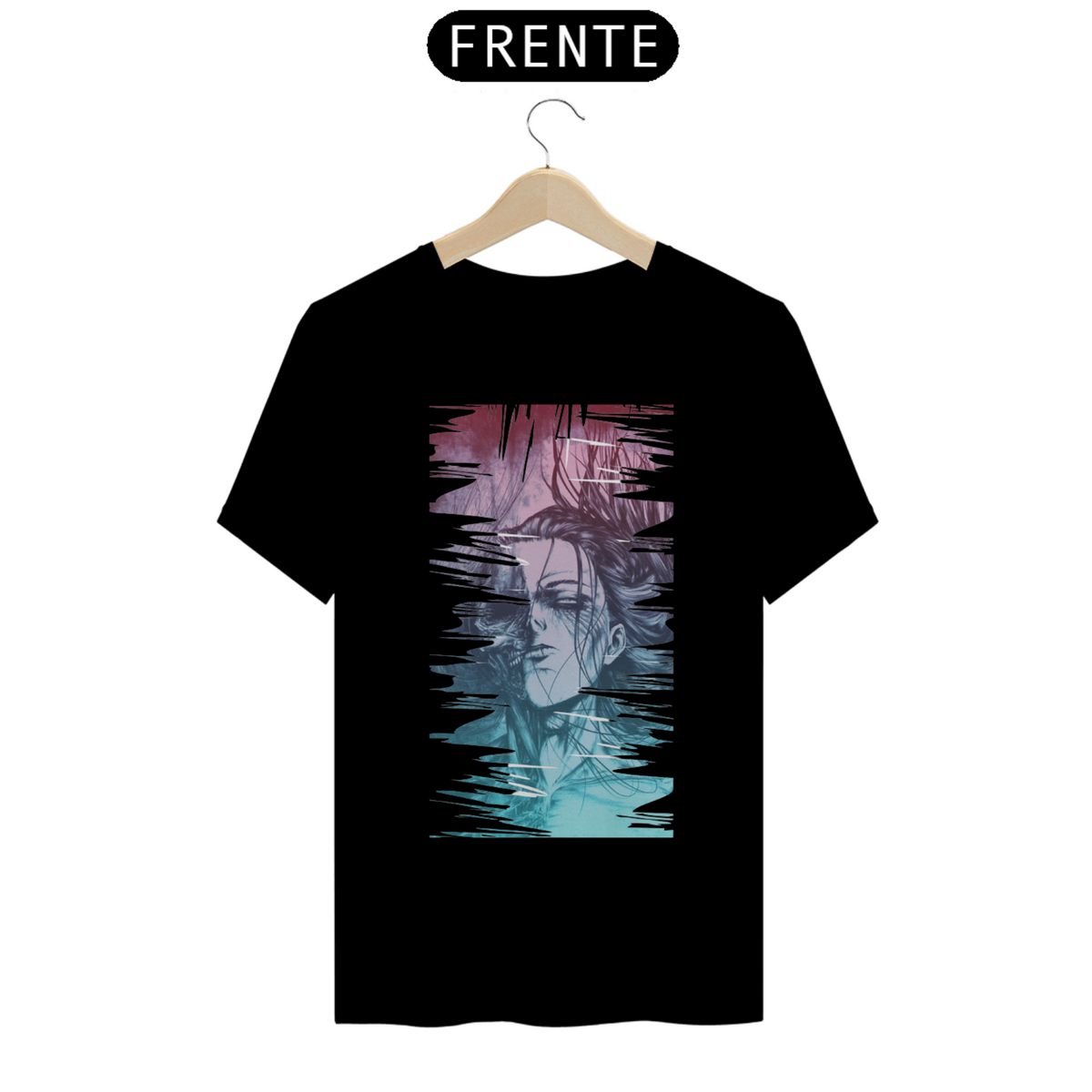 Nome do produto: Camiseta T-Shirt Classic Unissex / Attack On Titan Eren X 