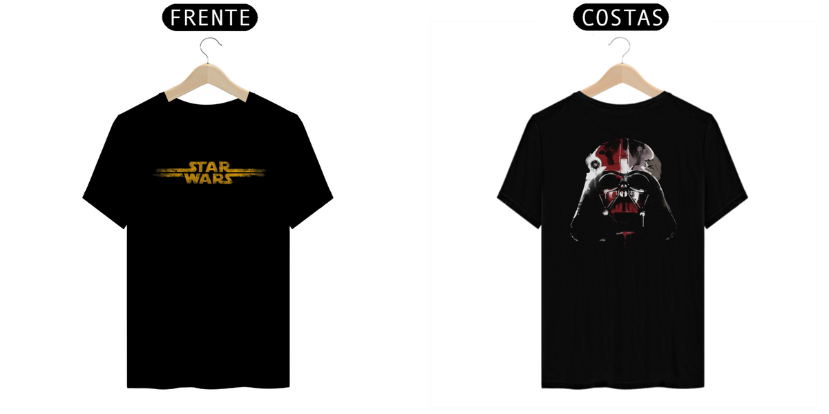 Nome do produto: Camiseta T-Shirt Classic Unissex / Star Wars