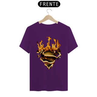 Nome do produtoCamiseta T-Shirt Classic Unissex / Logo Fire Super-Homem