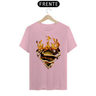 Nome do produtoCamiseta T-Shirt Classic Unissex / Logo Fire Super-Homem