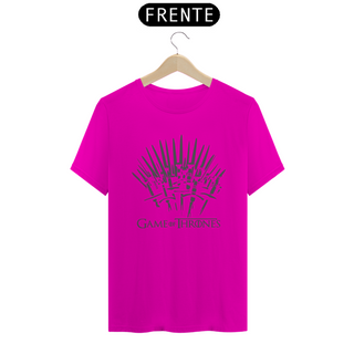 Nome do produtoCamiseta T-Shirt Classic Unissex / Game Of Thrones O Trono