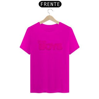 Nome do produtoCamiseta T-Shirt Classic Unissex / The Boys Logo Rosa