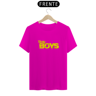 Nome do produtoCamiseta T-Shirt Classic Unissex / The Boys Logo Amarelo