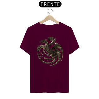 Nome do produtoCamiseta T-Shirt Classic Unissex / Game Of Thrones Os 3 Dragões 