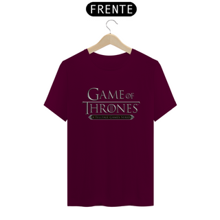 Nome do produtoCamiseta T-Shirt Classic Unissex / Game Of Thrones Logo