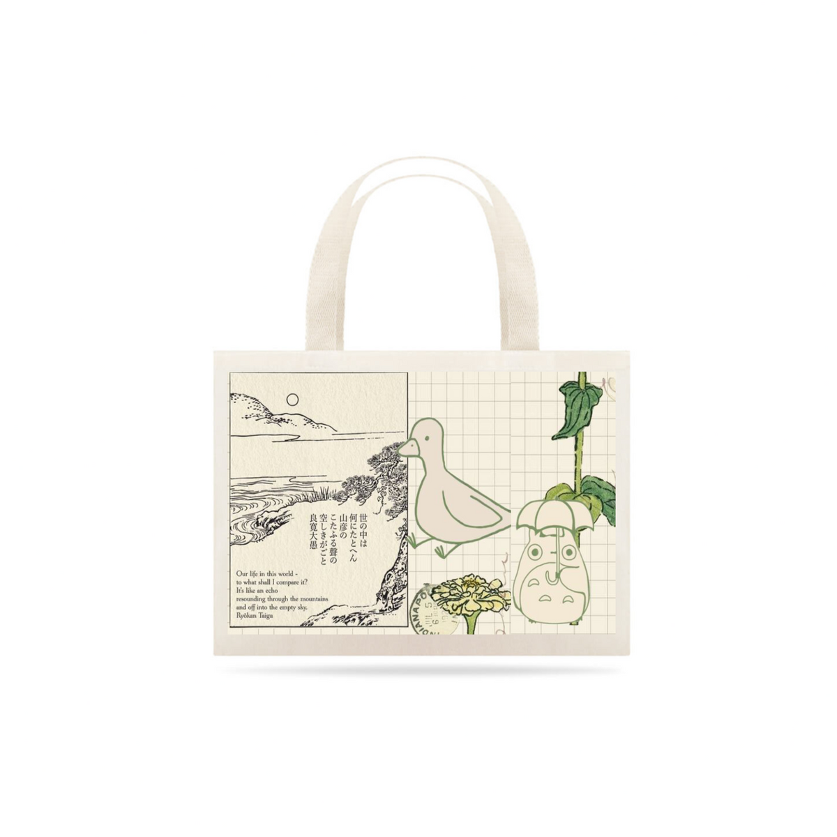 Nome do produto: Ecobag Aesthetic Ghibli