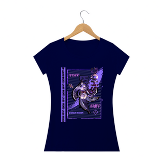 Nome do produtoCamiseta Genshin Impact - Shogun Raiden Dark Colors