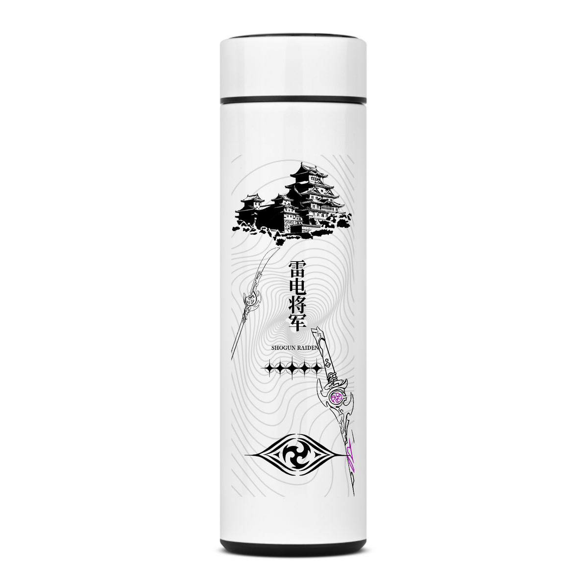 Nome do produto: *NOVO* Garrafa Térmica Genshin Impact - Shogun Raiden