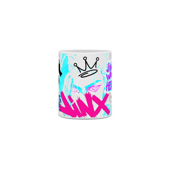 *NOVO* Caneca LOL Jinx