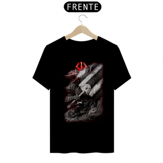 Nome do produto Camiseta Berserk - Guts Forma Berserk Preto Feito a mão