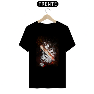 Nome do produtoCamiseta Kimetsu no Yaiba, Kimetsu no Yaiba, Demons Slayer, T-Shirt Kimetsu no Yaiba feito a mão - Preto