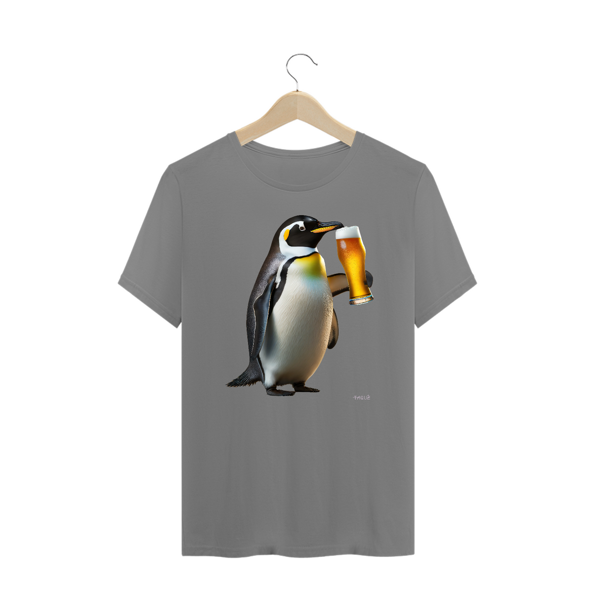 Nome do produto: Camiseta Plus Size Pinguim Antartico