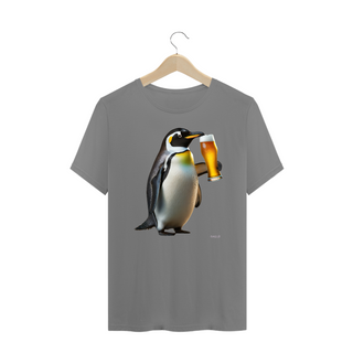 Camiseta Plus Size Pinguim Antartico