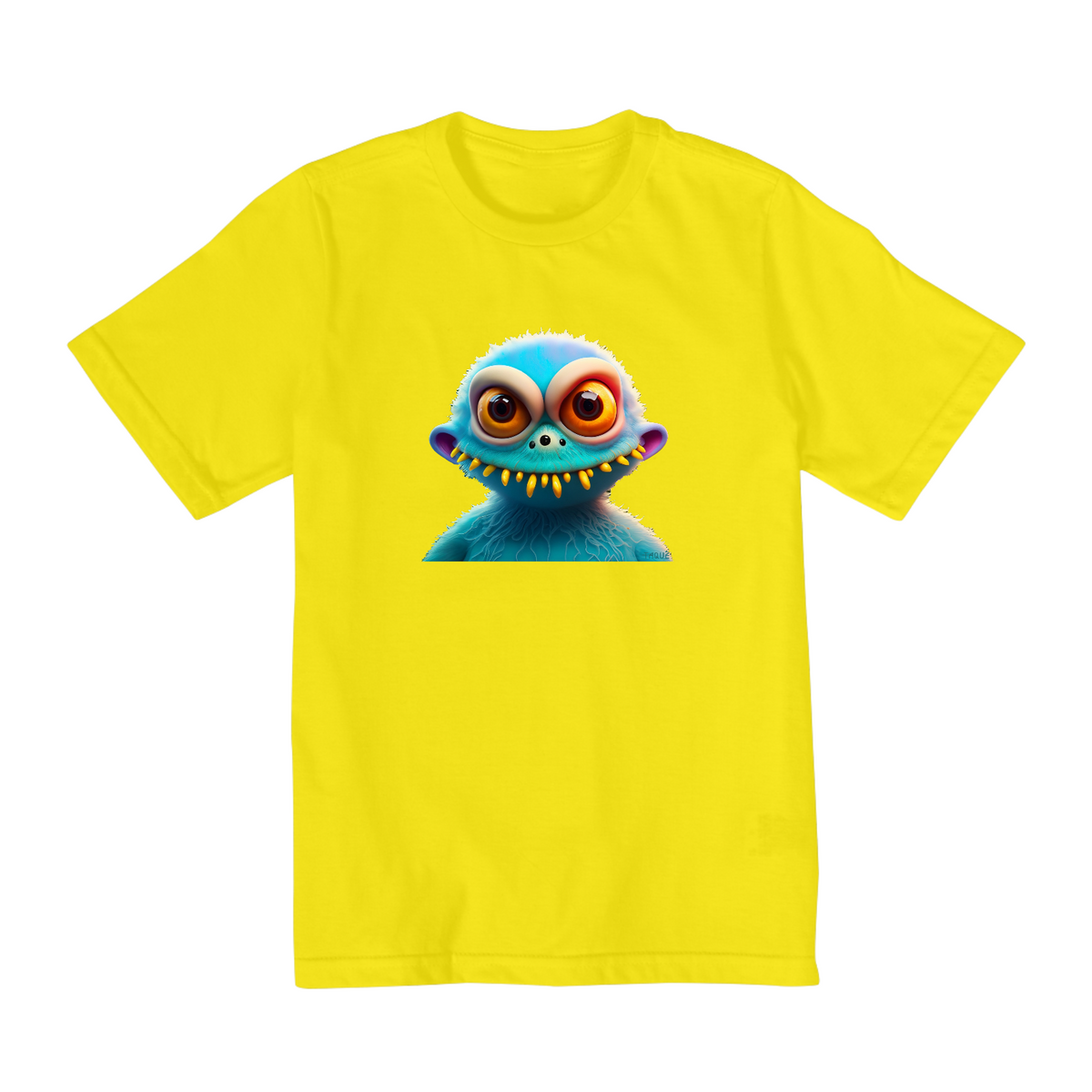 Nome do produto: Camiseta Infantil Quality Monstrinho Dentuço