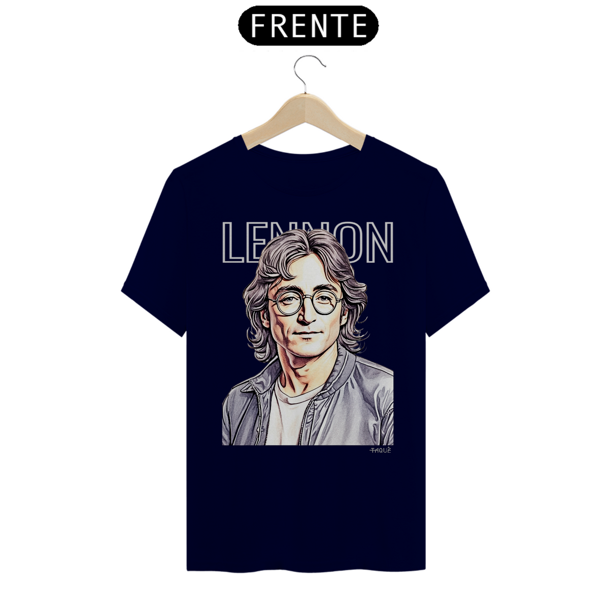 Nome do produto: Camiseta Taquê Lendas - Lennon