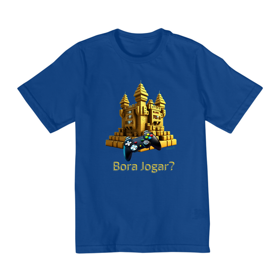Camiseta Infantil Quality Bora Jogar?