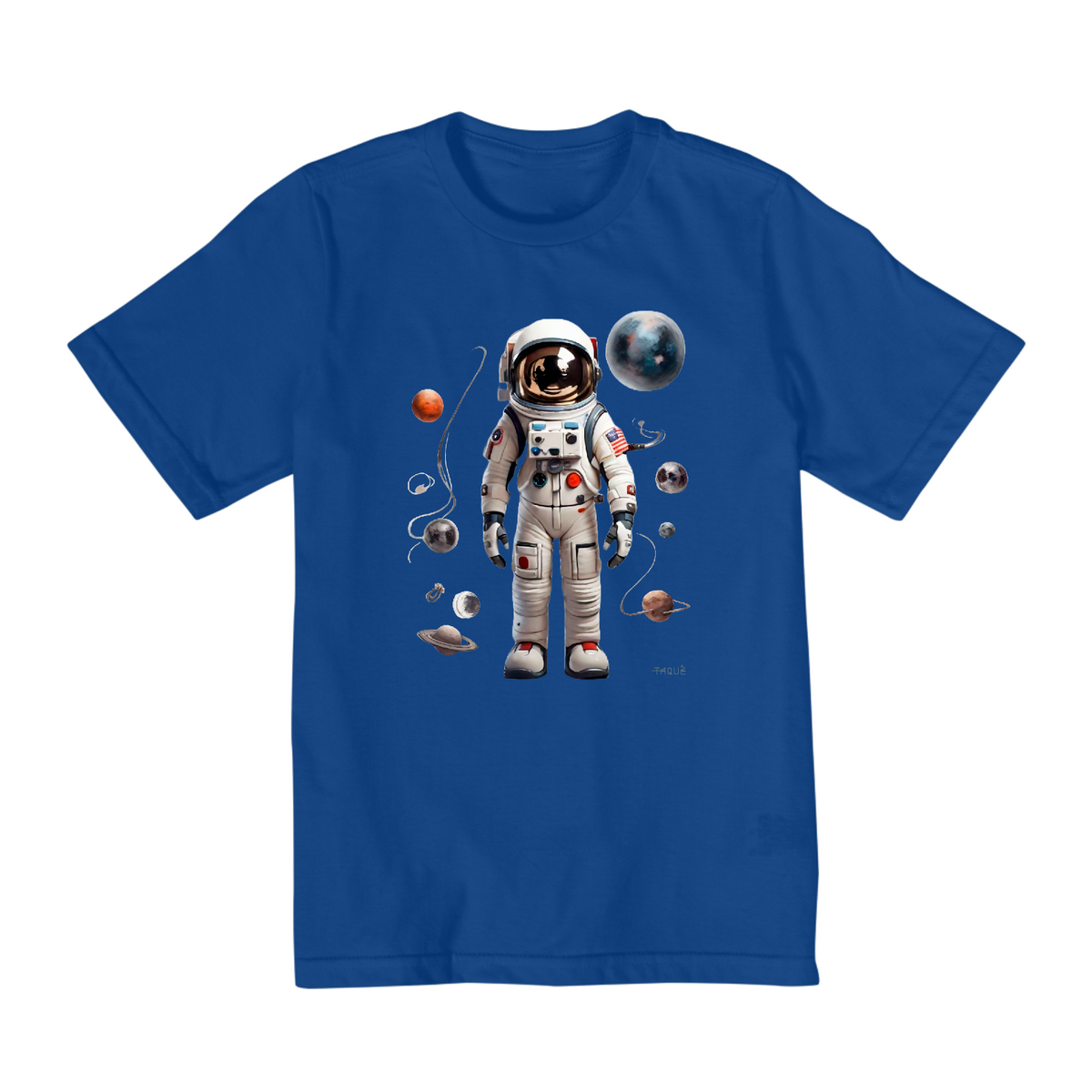 Nome do produto: Camiseta Quality Infantil Astronauta