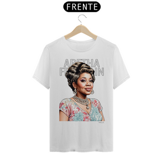 Nome do produtoCamiseta Taquê Lendas - Aretha Franklin