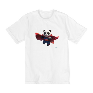 Camiseta Infantil Quality Super Panda