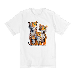 Nome do produtoCamiseta Infantil Quality Familia Tigrinhos