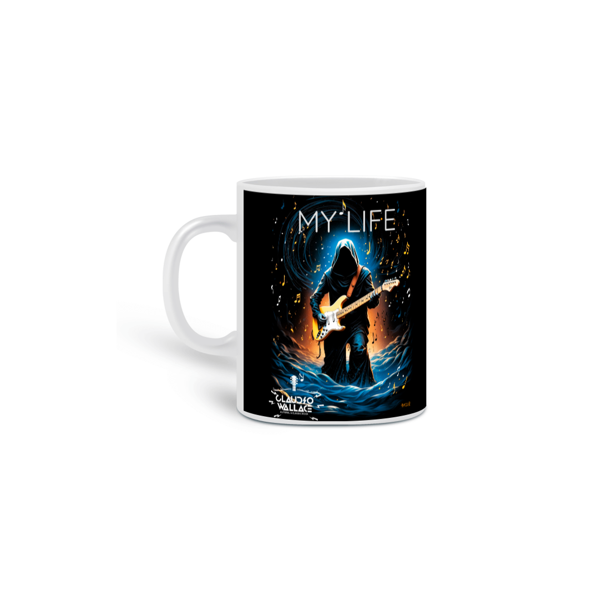 Nome do produto: Caneca Claudio Wallace - My Life