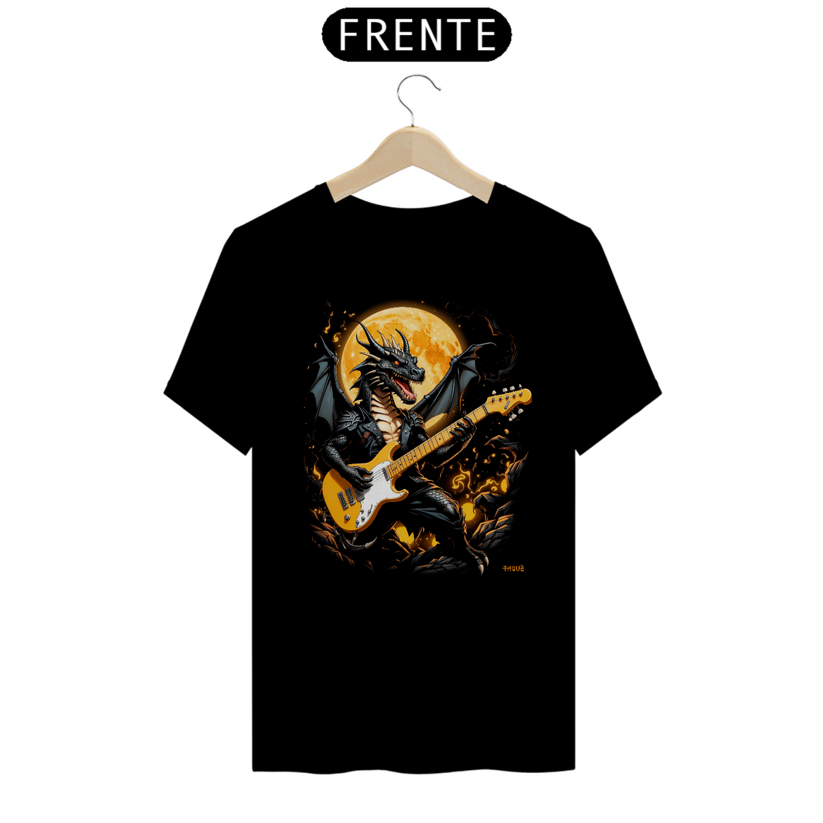 Nome do produto: Camiseta Taquê Dragon Fender