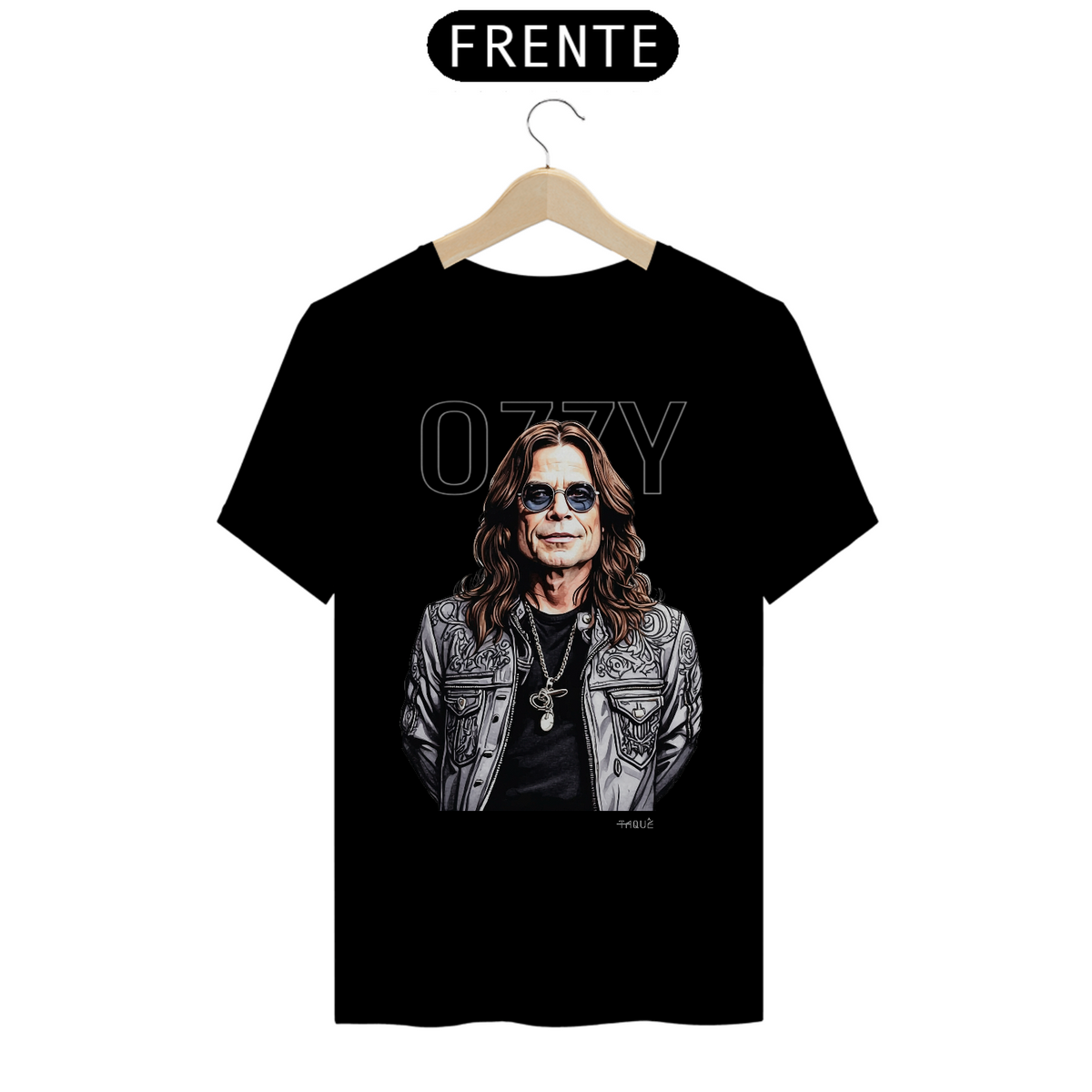 Nome do produto: Camiseta Taquê Lendas - Ozzy Osbourne