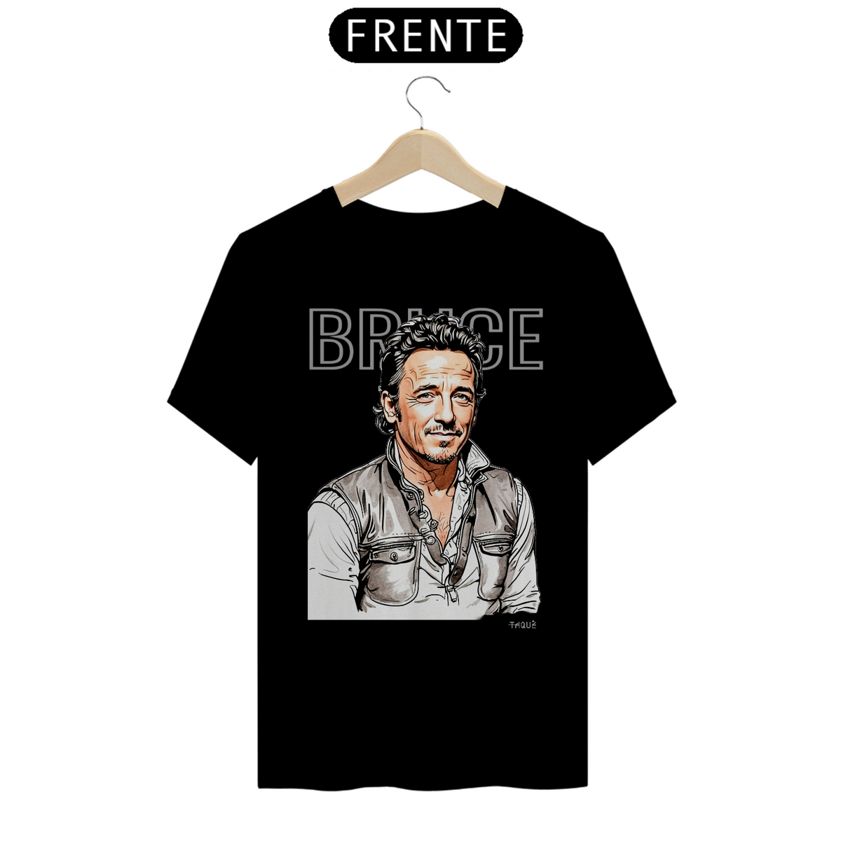 Nome do produto: Camiseta Quality Lendas - Bruce Springsteen