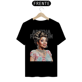 Nome do produtoCamiseta Taquê Lendas - Aretha Franklin