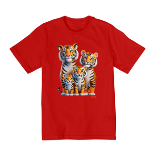 Nome do produtoCamiseta Infantil Quality Familia Tigrinhos