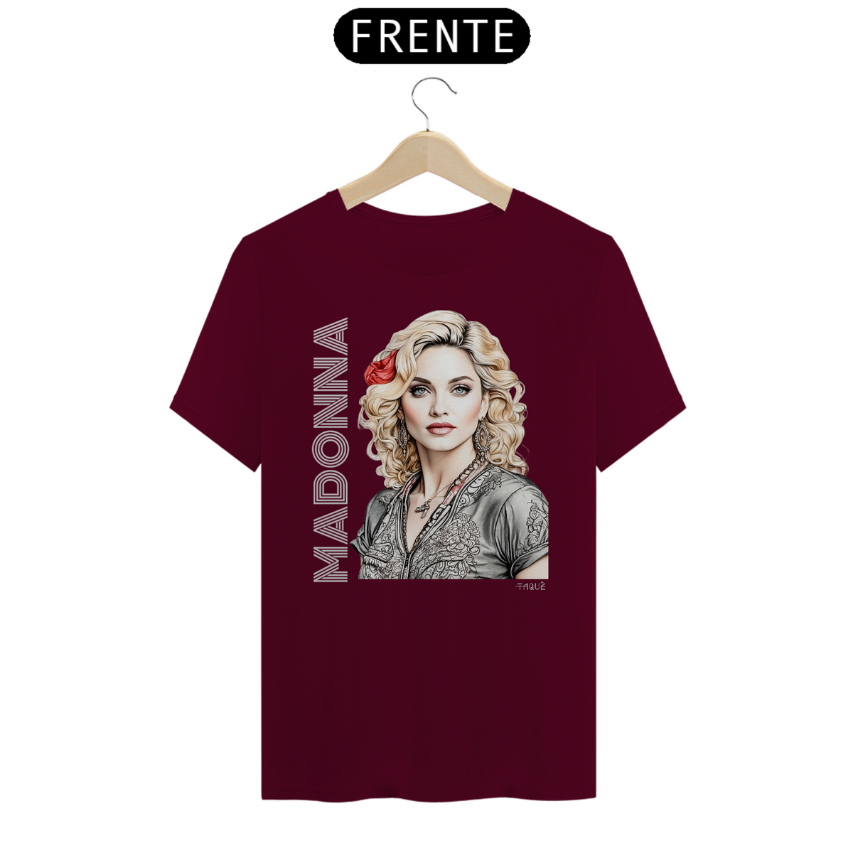 Nome do produto: Camiseta Taquê Lendas - Madonna