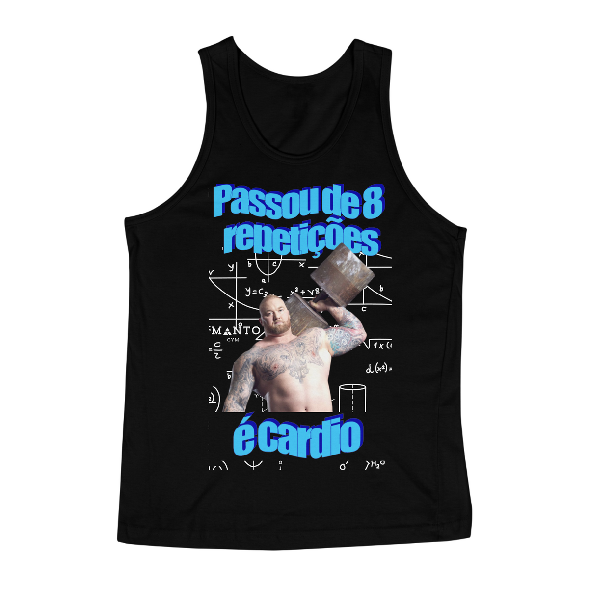 Nome do produto: Regata passou de 8 repetições é cardio